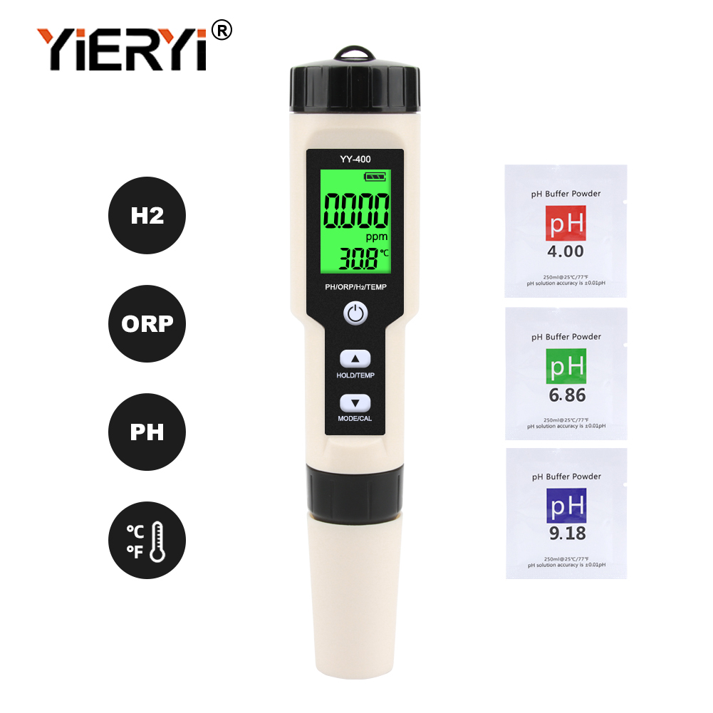 Planted Aquarium Test Kit - Многофункциональный измеритель водородной воды Yieryi 4-в-1: