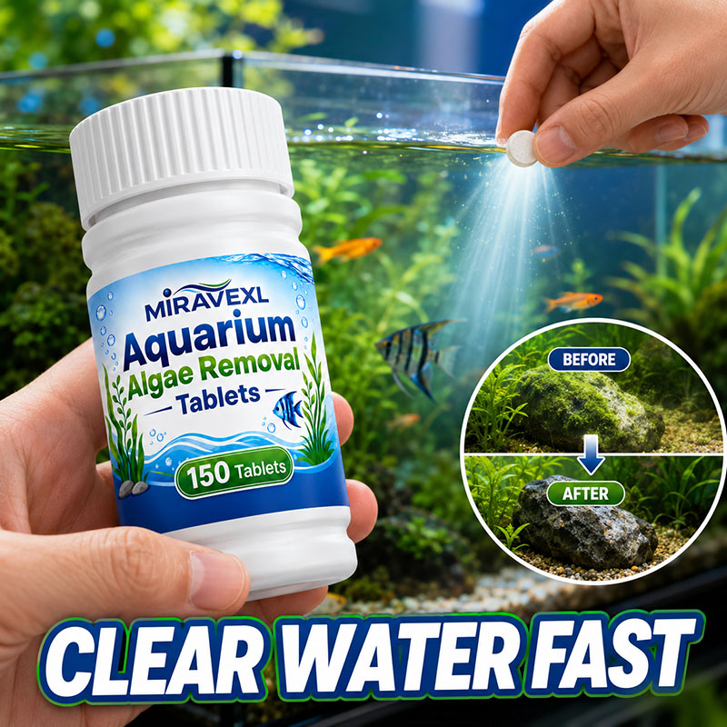Planted Aquarium Tools - Таблетки MIRAVEXL 150 для удаления водорослей