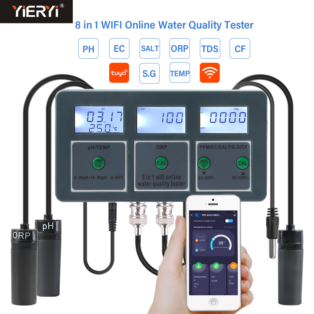 WiFi Tuya умный измеритель PH, – обзор и цена Planted Aquarium Test Kit