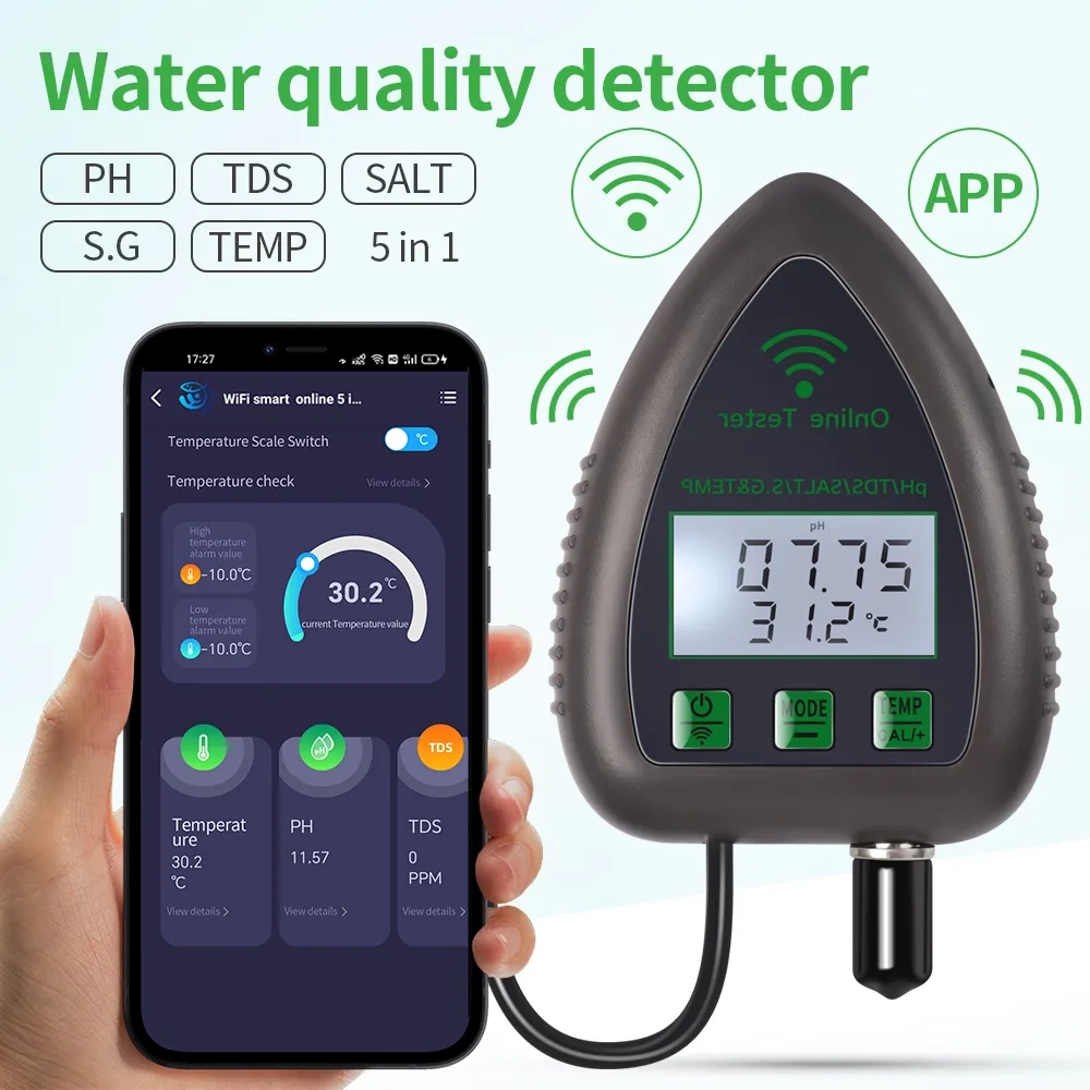 Тестер качества воды Tuya Wi-F – обзор и цена Planted Aquarium Test Kit