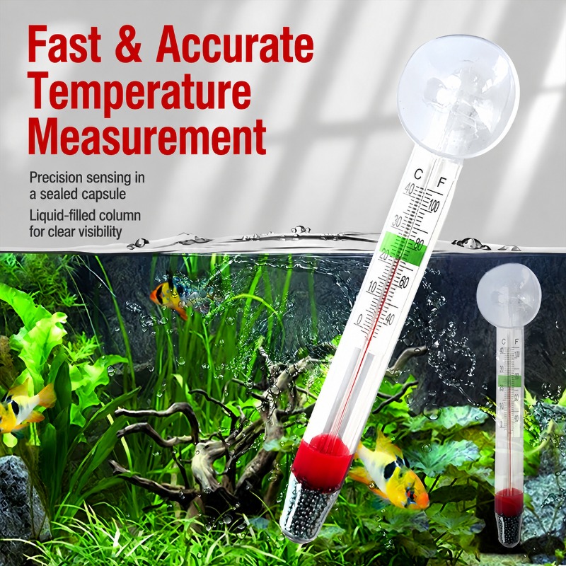Стеклянный термометр для аквар – обзор и цена Planted Aquarium Water Temperature